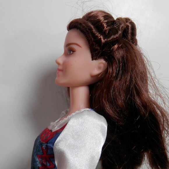 Hasbro Live Action Beauty and the Beast Belle Doll Village Dress Red Cape DIsney - Picture 4 of 10